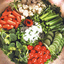 Garden refresher deli tray image